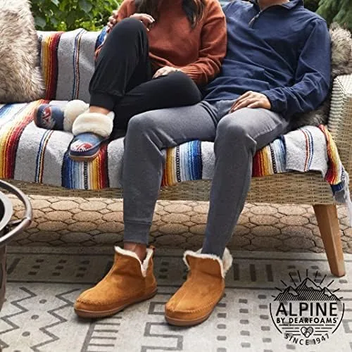 Miniatura 7 de Dearfoams Alpine Moritz - Pantuflas para mujer con soporte de arco para exteriores