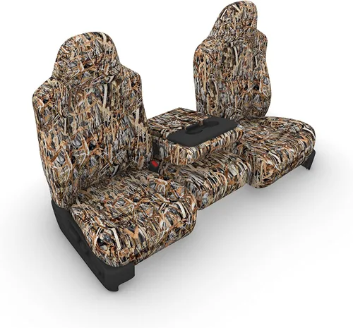 Miniatura 3 de Fundas pasa asientos Durafit Seat para Ford modelos 2002-2010, F250/F350/F450/F550, 40/20/40, con respaldar alto y camuflaje a elección