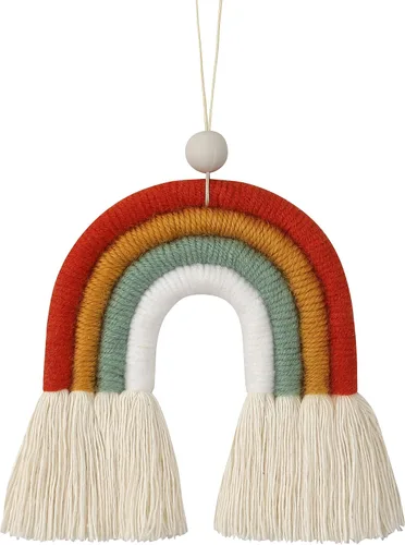 Miniatura 7 de BOHO GARDEN Encanto de Arcoíris Boho de Macramé - Difusor de Aceite Esencial para Coches, Guardería de Bebés, Dormitorio de Niños y Decoración