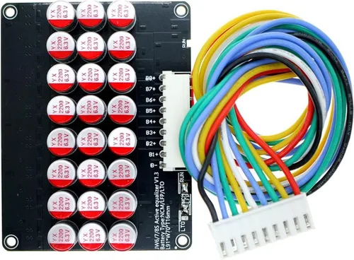 Miniatura 11 de Equalizador activo 3S 4S 5A Equalizador de grupo completo Lifepo4 Lipo Lto Litio Batería activa Condensador de ecualización de transferencia