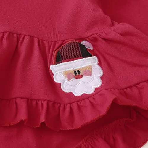 Miniatura 81 de Kucnuzki Conjunto de ropa para bebé niña pequeña, camisa de manga con volantes, pantalón floral, ropa de otoño e invierno para niña