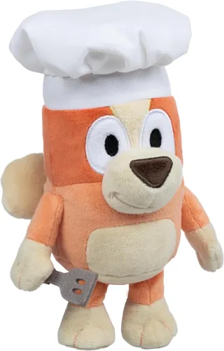 Miniatura 5 de Bluey Friends - Peluche de juguete suave Chef Bingo con gorro de chef y espátula