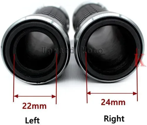 Miniatura 2 de Motorcycle Handlebar for Yamaha XJ6 XJ-6 Diversion Motorcycle Accessories 7/8" 22mm Handlebar Grips Handle Grip Protector Handle Bar Motorbike Verde