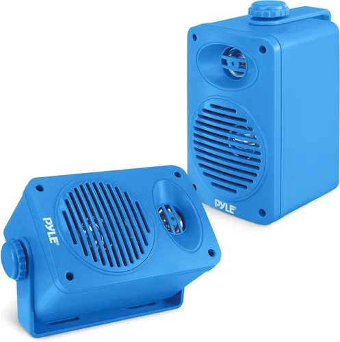 Miniatura 11 de Pyle Par de altavoces para interiores y exteriores – Sistema de altavoces de rango completo de 2 vías de 200 vatios a prueba de agua dual de 3.5