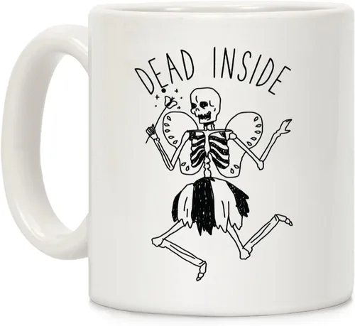 Miniatura 72 de LookHUMAN Taza de Café de Halloween – Halloween Is Meowgical Tazas, Taza de Café Espeluznante Idea de Regalos de Taza, 15 Onzas 10-Blanco