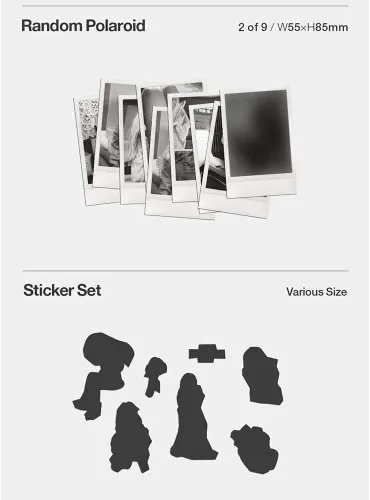 Miniatura 4 de Blackpink Rose First Single Album R (incluye tarjeta fotográfica oficial/póster de pedido anticipado incluido, plegado) Beneficio de pedido