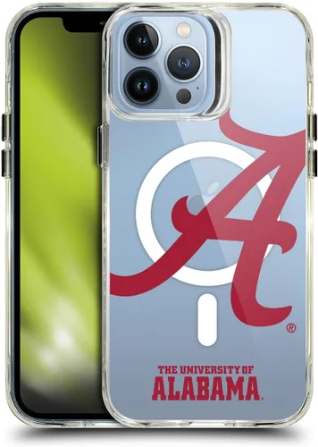Miniatura 72 de Head Case Designs Funda de gel suave con licencia oficial de la Universidad de Alabama UA Collage compatible con Apple iPhone 13 Pro Max