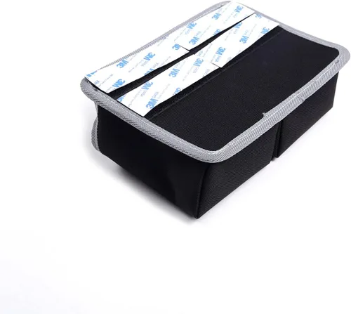 Miniatura 8 de CHEAYAR Soporte para tazas de automóvil, bolsa de bolsillo de almacenamiento compatible con Toyota Supra GR A90 A91 MK5 2019-2022, organizador