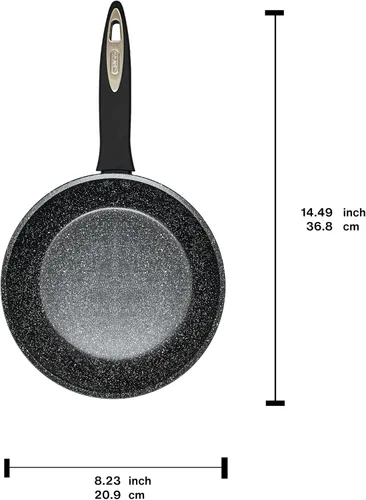 Miniatura 3 de Zyliss Ultimate Ceramic Cookware - Sartén antiadherente para una preparación saludable de comidas, de calentamiento rápido y fácil de limpiar