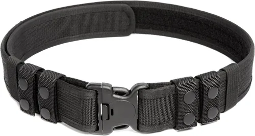 Miniatura 2 de LUITON Cinturón táctico para hombre – Rigger Molle estilo militar de combate de 2 pulgadas para policía y seguridad