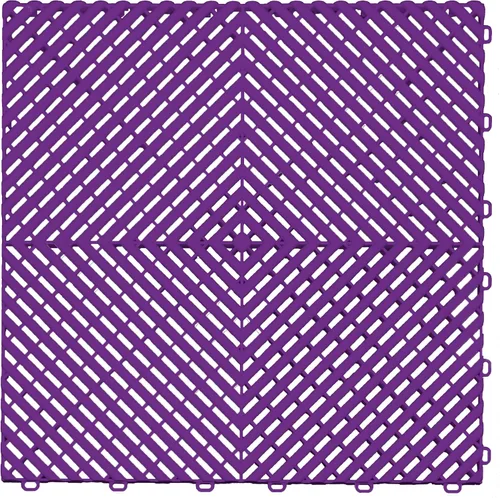 Miniatura 41 de Swisstrax Ribtrax PRO Azulejos Entrelazados para Piso de Garaje, 15.75 x 15.75 Pulgadas, Negro Azabache, Juego de 24 Piezas