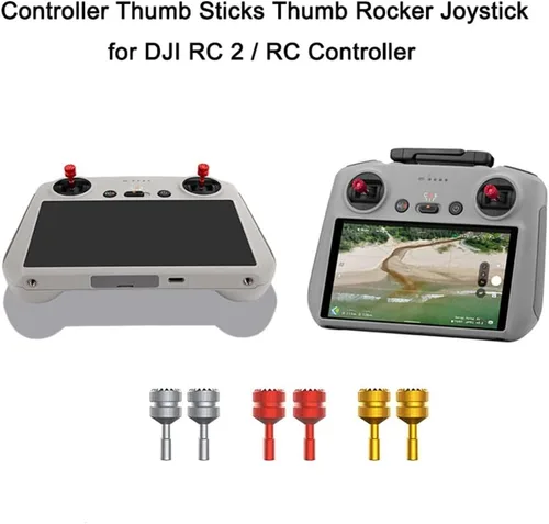 Miniatura 2 de Joystick de pulgar/protector de balancín para DJI AIR 3 RC 2/Mavic 3 PRO/Mini 3 PRO DJI control remoto RC, cubierta de soporte para RC Quadcopters