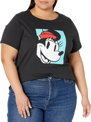 Miniatura 6 de Tienda Essentials Disney Marvel Star Wars Camisetas de manga corta con cuello redondo para mujer, paquete de 2