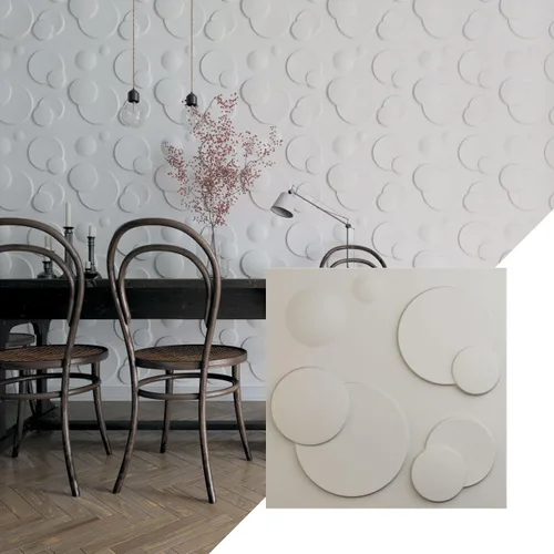 Miniatura 11 de Ekena Millwork 19 5/8 pulgadas de ancho x 19 5/8 pulgadas de alto, Finley EnduraWall decorativo 3D, Satin Hunt Club verde