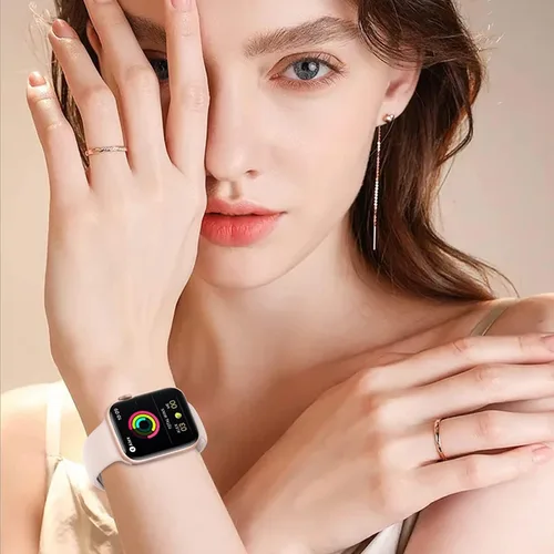 Miniatura 9 de SuperNaNa - Paquete de 15 bandas de silicona suave compatibles con Apple Watch de 38, 40, 41, 42, 44, 45, 46 y 49 mm, correas deportivas unisex