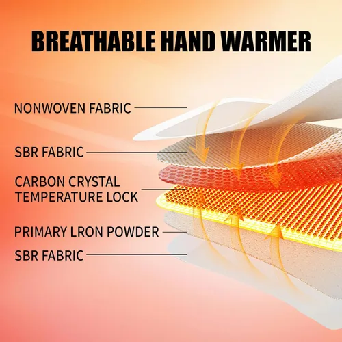 Miniatura 5 de Hand Warmers Disposable - Up to 15 Hours of Heat - 10/50/100/200 Pack Super Long Lasting Air Activated Warmers, All Natural, Portable for Body