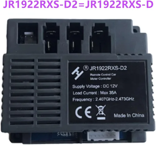 Miniatura 3 de JR1922RXS-D2 12V Niños Powered Ride on Car 2.4G Bluetooth Control remoto y receptor Kit Controlador Caja de Control Accesorios para Niños Eléctrico