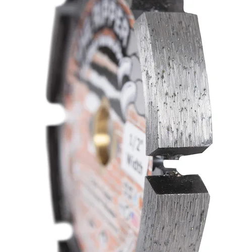 Miniatura 3 de Delta Diamond Ripper Premium - Hoja de diamante de punta de 4 pulgadas, ancho de 1/2 pulgada, para eliminación de mortero (4" X.500)