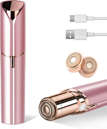Miniatura 13 de Removedor de vello facial para mujeres - como se ve en TV, afeitadora facial sin dolor - mini removedor de vello, afeitadora eléctrica portátil