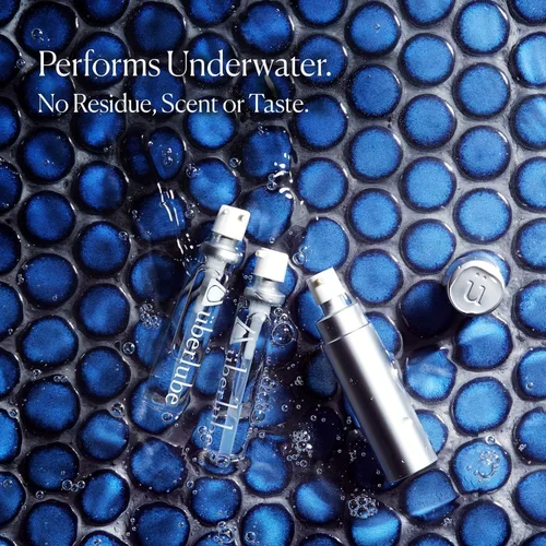 Miniatura 4 de Uberlube Lubricante de silicona - Plata para viajes Lubricante de silicona sin perfume para lubricación personal: Lubricante de sexo líquido seguro