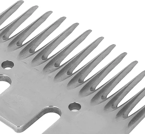 Miniatura 8 de Cizallas de oveja Cuchilla de acero de alto carbono Recta 13 dientes Cortador de lana eléctrico Cabra Clipper Scissor Accesorios Reemplazo