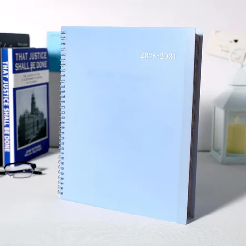 Miniatura 6 de Agenda mensual 2026-2031, agenda mensual de 5 años, julio de 2026 a junio de 2031, 9 x 11 pulgadas, calendario de 5 años de doble cara + cubierta