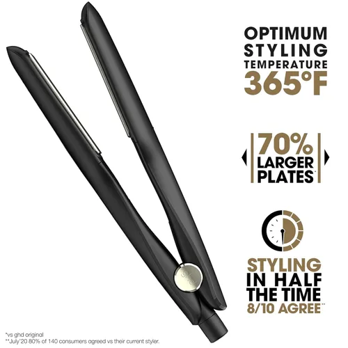 Miniatura 8 de ghd Max Styler Essentials Duo - Plancha plana Max (negro) con protector de cuerpo en aerosol de protección térmica para cabello (4 onzas líquidas)
