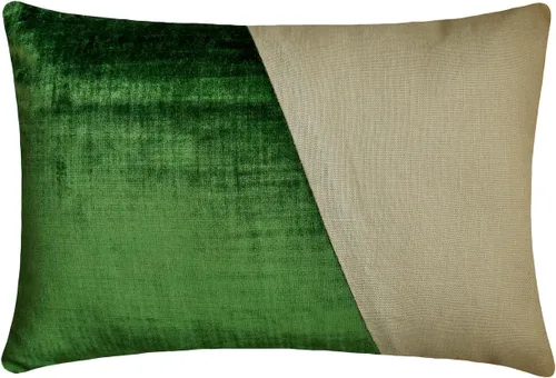Miniatura 33 de Fabric Mart Direct Funda de cojín para sofá, fundas de cojín decorativas de color verde y gris, de 12 x 12 pulgadas, almohadas de retazos de bloques
