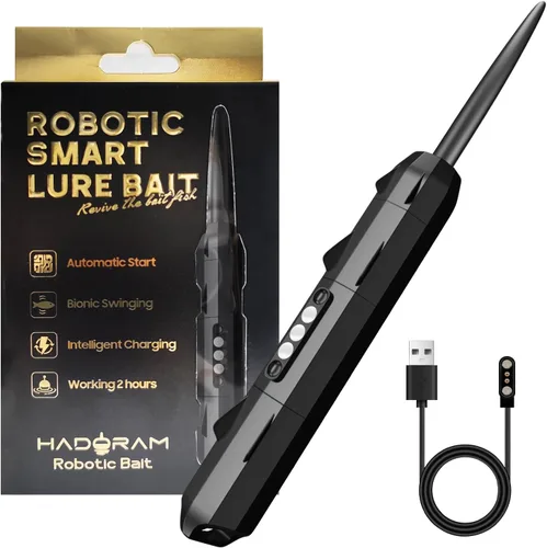 Señuelo inteligente robótico para pesca, señuelos eléctricos de pesca Wobbler recargable por USB, cebo de natación, aparejos de pesca, acción