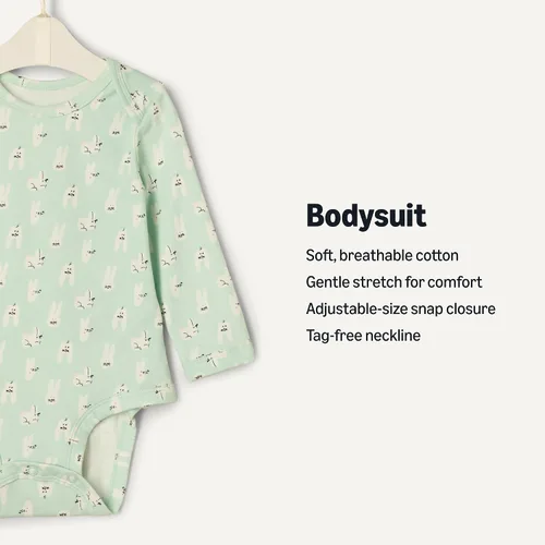 Miniatura 2 de Tienda Essentials x Sofia Grainge - Body unisex de manga larga con cuello redondo, 3