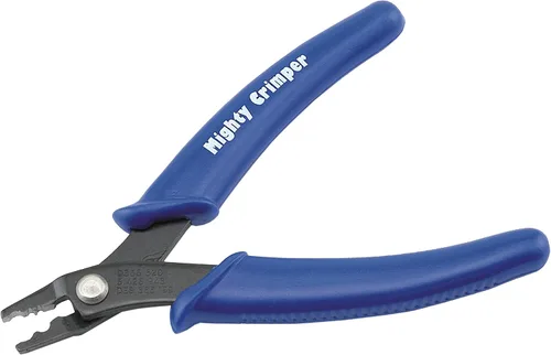 Miniatura 12 de Herramienta de Crimpado Beadalon Estándar - Compatible con Cuentas de Engaste #1-3, Tubos de Engaste #2-3, Azul Oscuro, 13.3 cm / 5.25 in