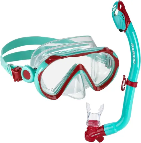 Miniatura 8 de Phantom Aquatics Rapido Sea Breeze Junior Mask and Snorkel Combo