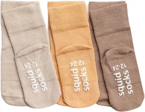 Miniatura 95 de squid socks Calcetines de viscosa de bambú 0-6M, 6-12M, 12-24M y 2T-3T Calcetines que se mantienen puestos