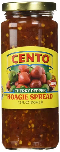Miniatura 3 de Cento Pimienta picante picante en cubitos (caliente) Hoagie Spread – 12 onzas líquidas (paquete de 2)