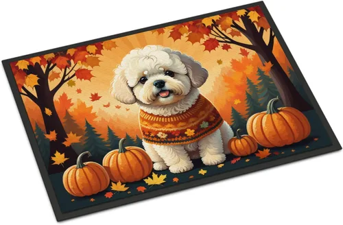 Miniatura 28 de Caroline's Treasures DAC1041MAT - Tapete de algodón de Tulear para puerta delantera, 18 x 27 pulgadas, para interiores y exteriores, para entrada