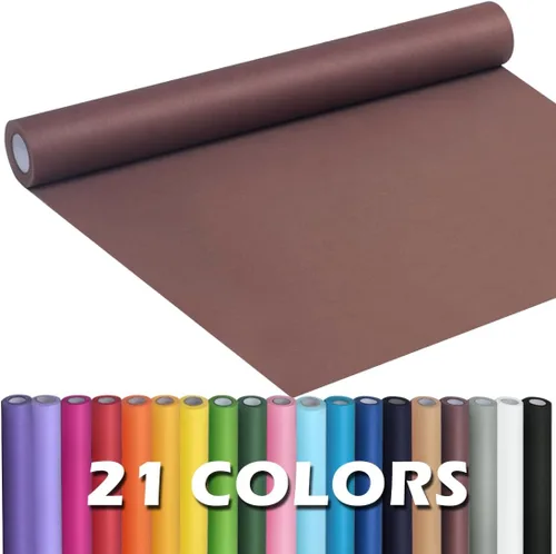 Miniatura 56 de PerkHomy Rollo de Papel Kraft Marrón 48" x 1,800" (150') para Envolver Regalos, Ramos, Flores, Arte, Pintura, Manualidades, Escritura, Embalaje