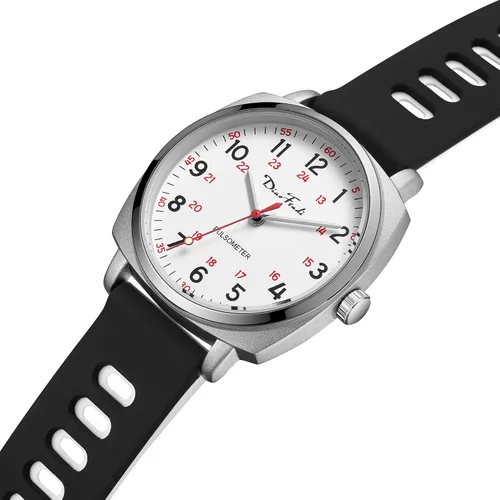 Miniatura 4 de Diaofendi Reloj pequeño para mujeres enfermeras y niñas fácil de leer correa de silicona tiempo militar de segunda mano y 24 horas impermeable Reloj