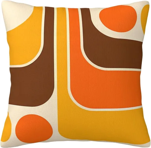 Miniatura 20 de Almohada de terciopelo con estampado de puntos de leopardo rosa y naranja, juego para el hogar, cómoda decoración de cama cuadrada, sofá al aire
