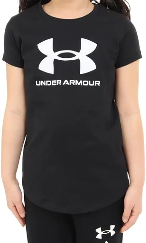 Miniatura 2 de Under Armour Camiseta de manga corta con gráfico Live Sportstyle para niña