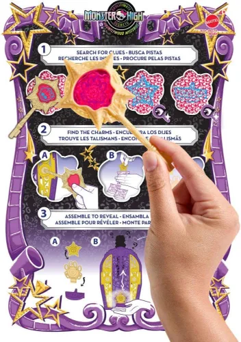 Miniatura 3 de Monster High Skulltimate Secrets - Juego de muñecas y accesorios, Hauntlywood Mysteries Clawdeen Wolf con armario revelador y más de 19 sorpresas