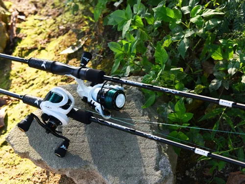 Miniatura 5 de KastKing Crixus Fishing Rod and Reel Combo, High Performance Spinning & Baitcaster Combo, IM6 Graphite 2Pc Blanks, Zirconium Oxide Rings