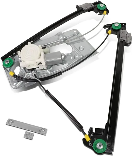 Miniatura 13 de DNA MOTORING OEM-WR-0031 Conjunto de motor y regulador de elevalunas eléctrico delantero izquierdo del lado del conductor compatible con 00-06 BMW