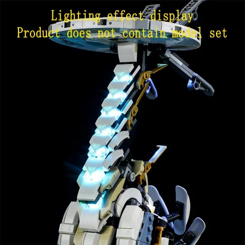 Miniatura 7 de GEAMENT Kit de luces LED compatible con Lego Horizon Forbidden West:Tallneck - Juego de iluminación para modelo de construcción 76989