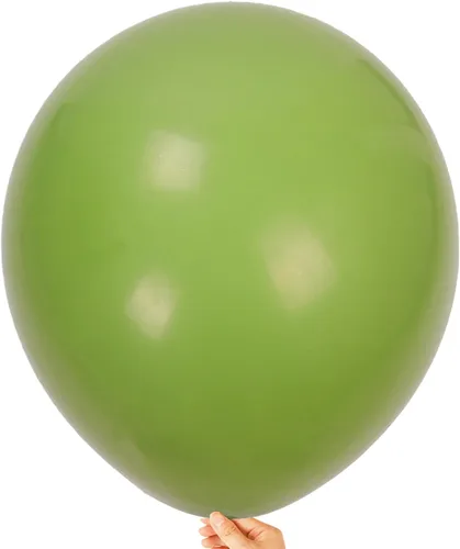 Miniatura 39 de KALOR Globos color morado ceniza de 18 pulgadas, 10 globos de látex mate, globos redondos grandes para bodas, baby shower, fiestas de cumpleaños