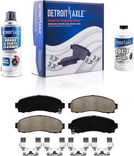 Miniatura 44 de Detroit Axle - Pastillas de Freno Delantero para Nissan Altima Maxima Sentra 350Z Cube Juke Versa INFINITI G20 G35 I30 I35 Suzuki SX4, Pastillas
