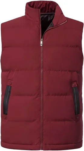 Miniatura 12 de Chalecos de abrigo para hombre, para invierno, cálido, para exteriores, acolchado, ligero, chaleco