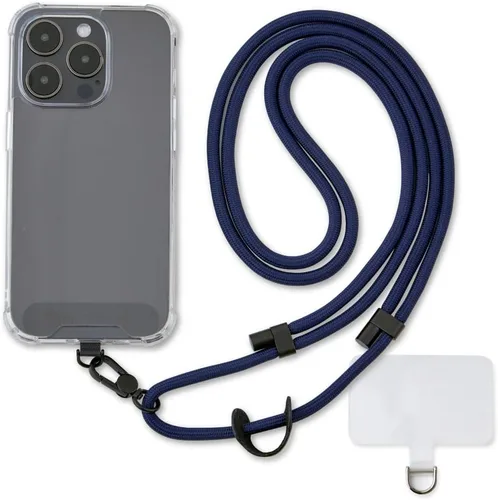 Miniatura 7 de Cordón universal para teléfono, correa cruzada antirrobo para iPhone 16 Pro Max y la mayoría de teléfonos inteligentes, soporte ajustable