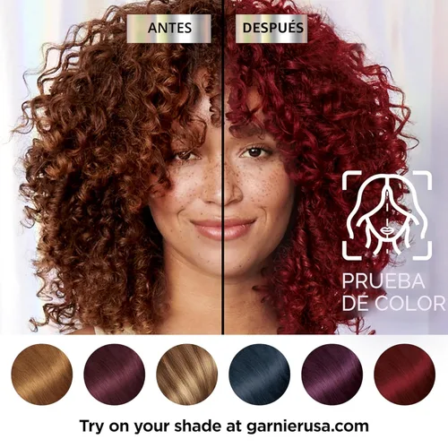 Miniatura 6 de Garnier Nutrisse Ultra Color - Crema nutritiva para el cabello, RC1, color cobre medio intenso (Terracotta Chili), tinte permanente para el cabello
