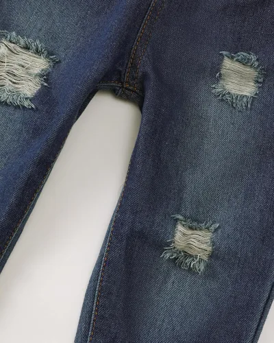 Miniatura 63 de Renotemy Ropa de bebé para niño, trajes de mezclilla, sudadera con capucha para bebés, pantalones de mezclilla, ropa para niños pequeños