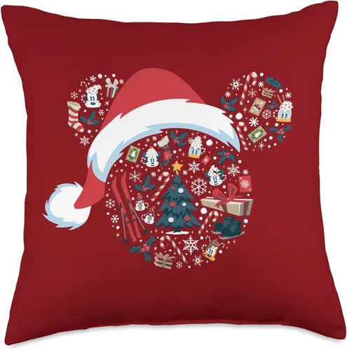 Miniatura 5 de Disney Minnie Mouse Icon Winter Lodge Holiday - Almohada roja